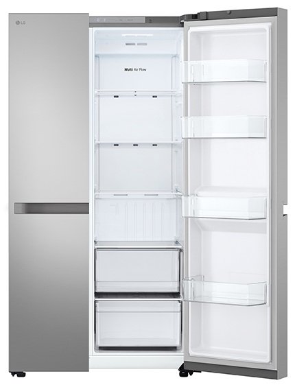 Холодильник LG GC B 257 KMHW серебристый купить,NaN