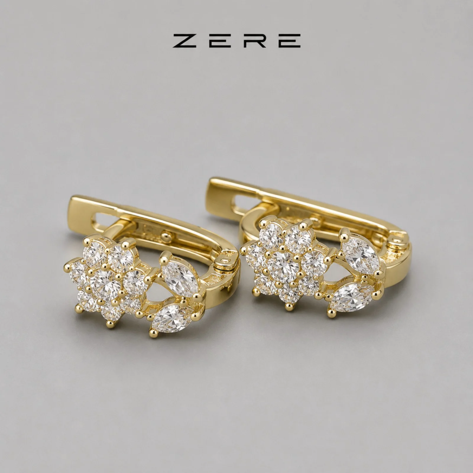 Серьги детские Zere ZR070504 золото 1.42гр купить,115550