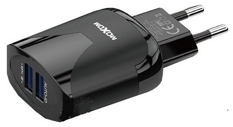 Зарядное устройство Moxom HC-30 черный купить,NaN
