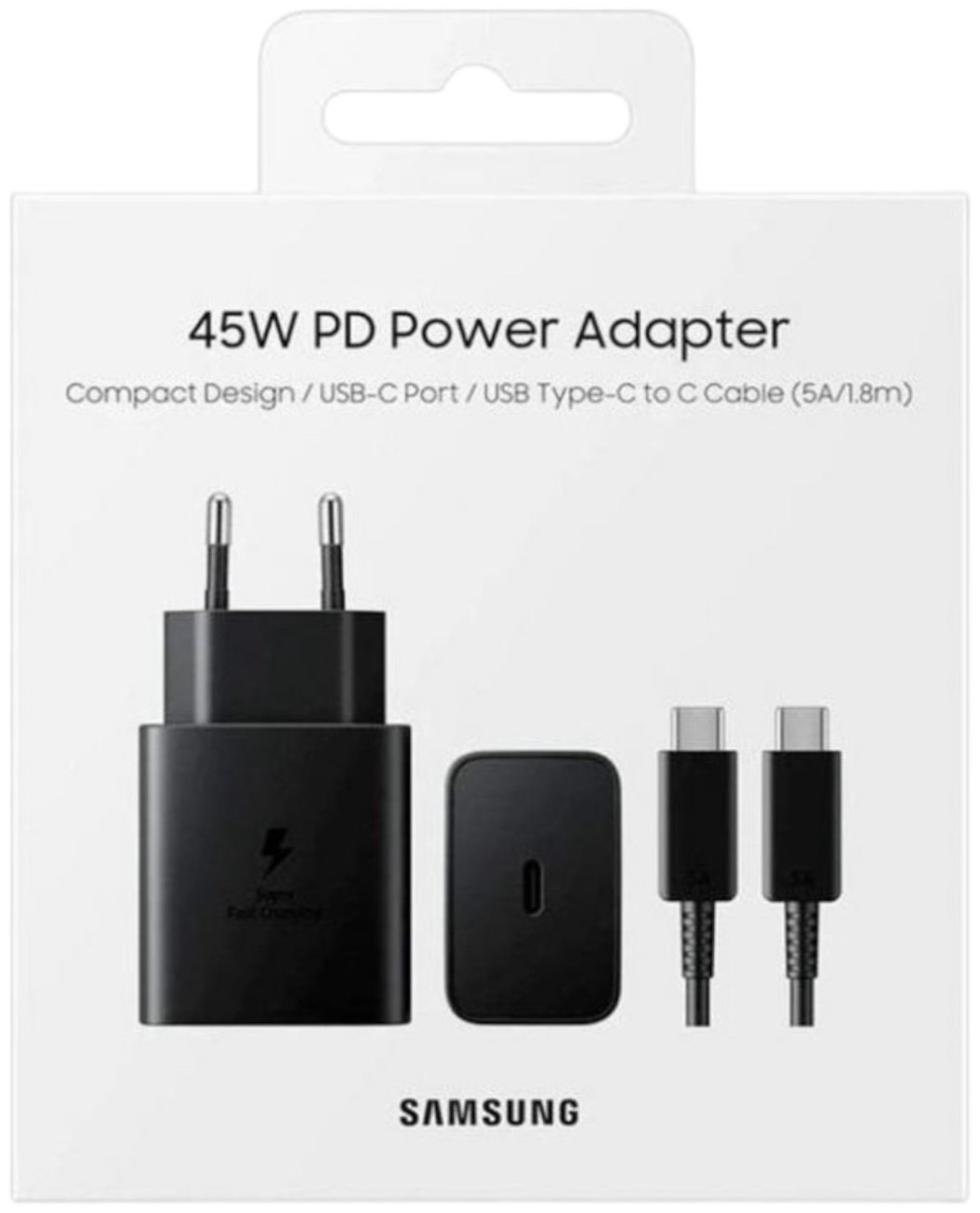 Зарядное устройство Samsung Ep-t4511XBEGWW USB Type-C черный купить,15600