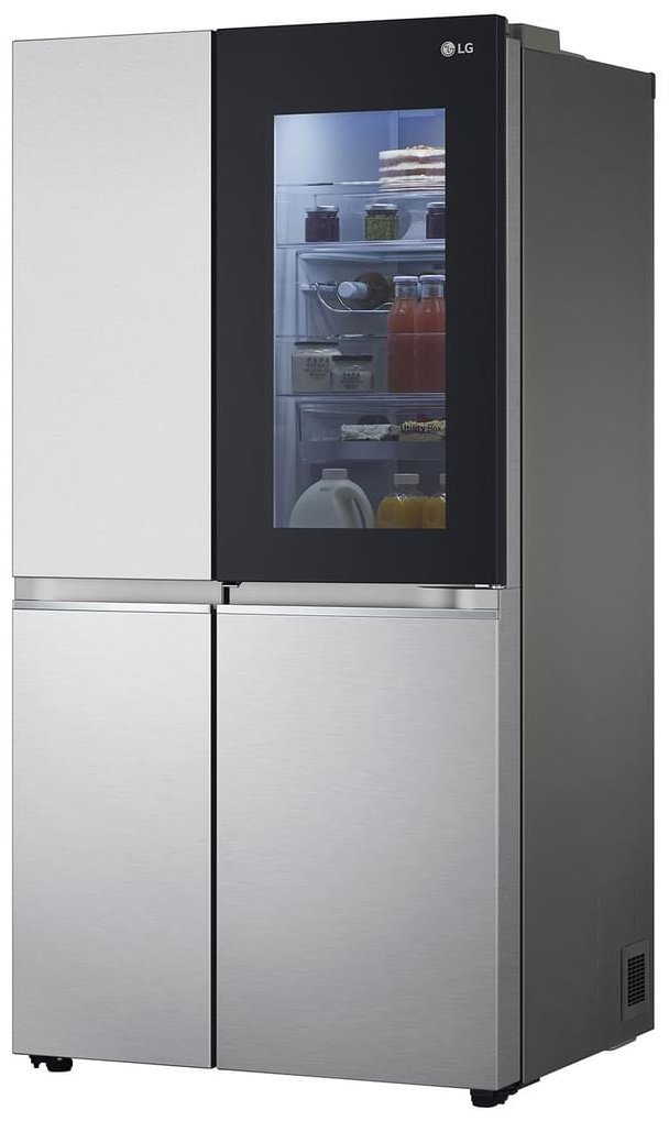 Холодильник LG GC-Q257CAFV серый купить,0