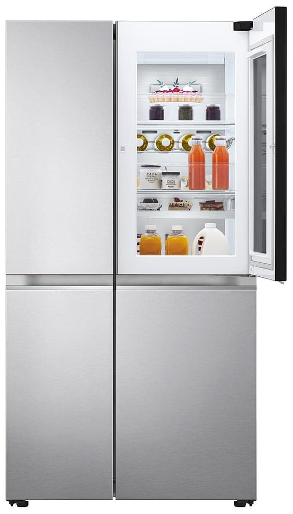 Холодильник LG GC-Q257CAFV серый купить,0