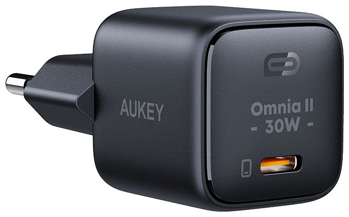 Зарядное устройство Aukey VoltApex II Mini 30W PA-B1L USB Type-C черный купить,NaN