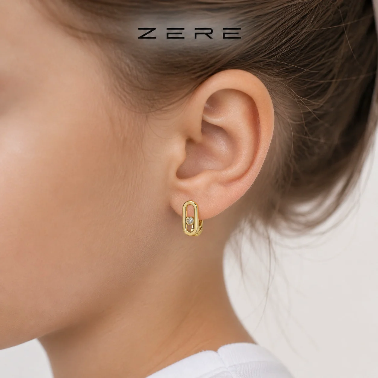 Серьги Zere ZR050701 золото 1.8гр