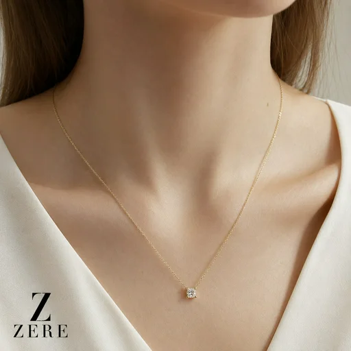Колье Zere ZR070510 золото 1.29гр 45см
