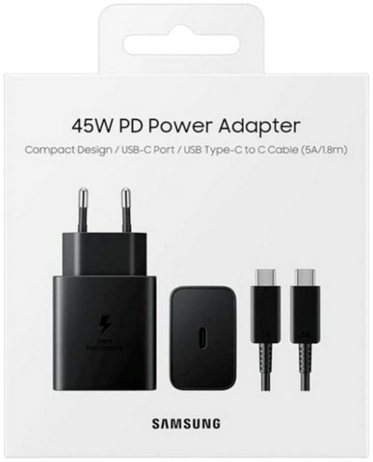 Зарядное устройство Samsung Ep-t4511XBEGWW USB Type-C черный