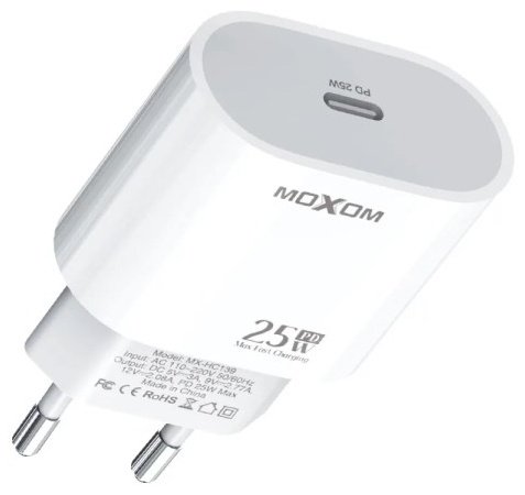 Зарядное устройство Moxom MX-HC139 USB Type-C to Type-C белый