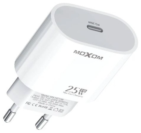 Зарядное устройство Moxom MX-HC139 USB Type-C белый