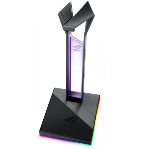 Подставка для наушников Asus ROG THRONE QI 90YH01K0-B2EA00 черная купить,NaN