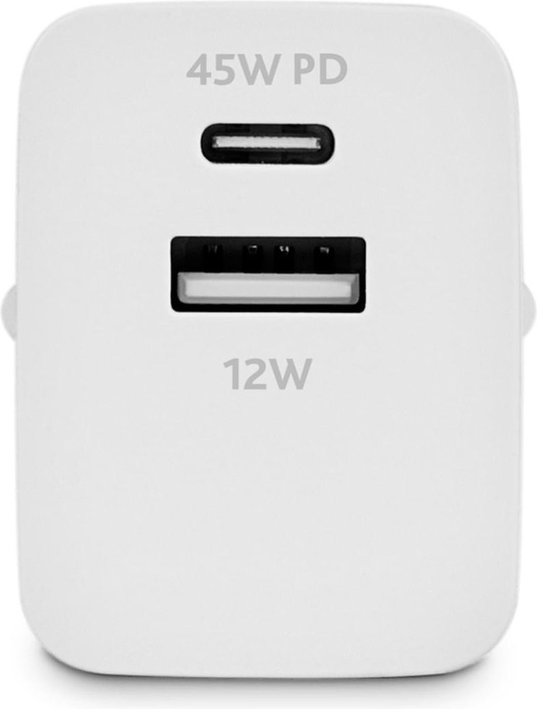 Зарядное устройство TTEC SmartCharger Duo PD 45W белый купить,16990