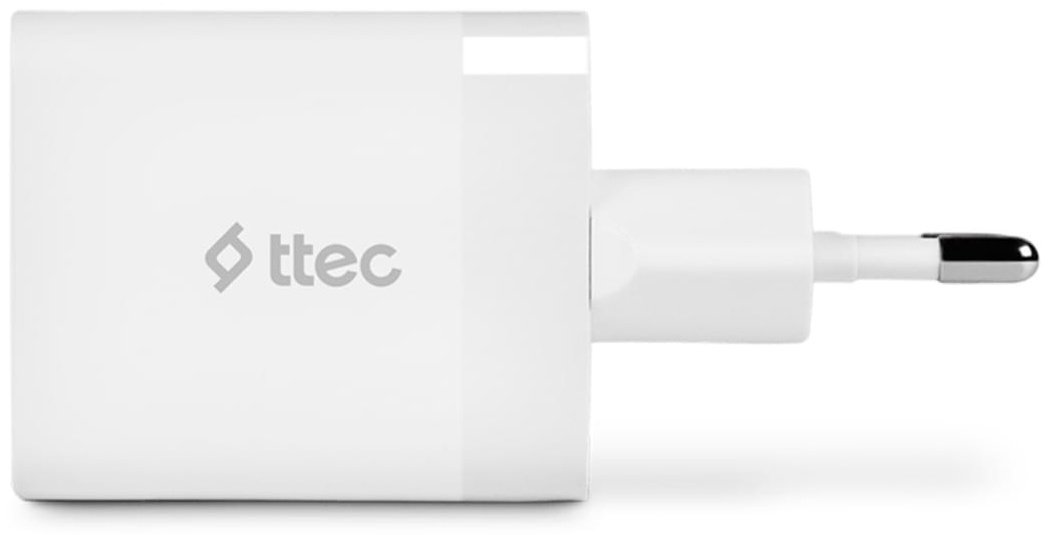 Зарядное устройство TTEC SmartCharger Duo PD 45W белый