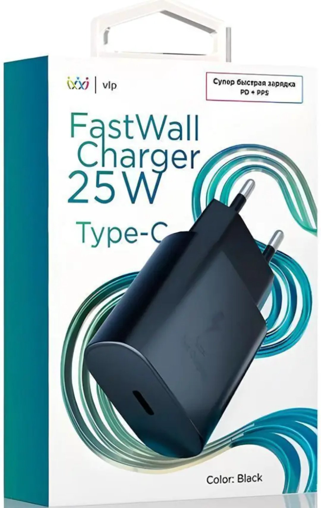 Зарядное устройство VLP 25W USB-C PD PPS USB Type-C черный купить,8490