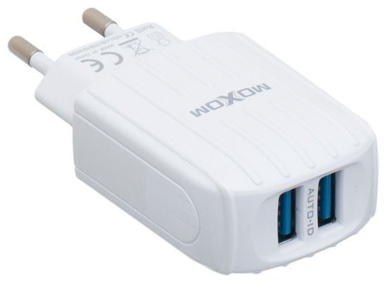 Зарядное устройство Moxom KH-48 USB белый купить,NaN