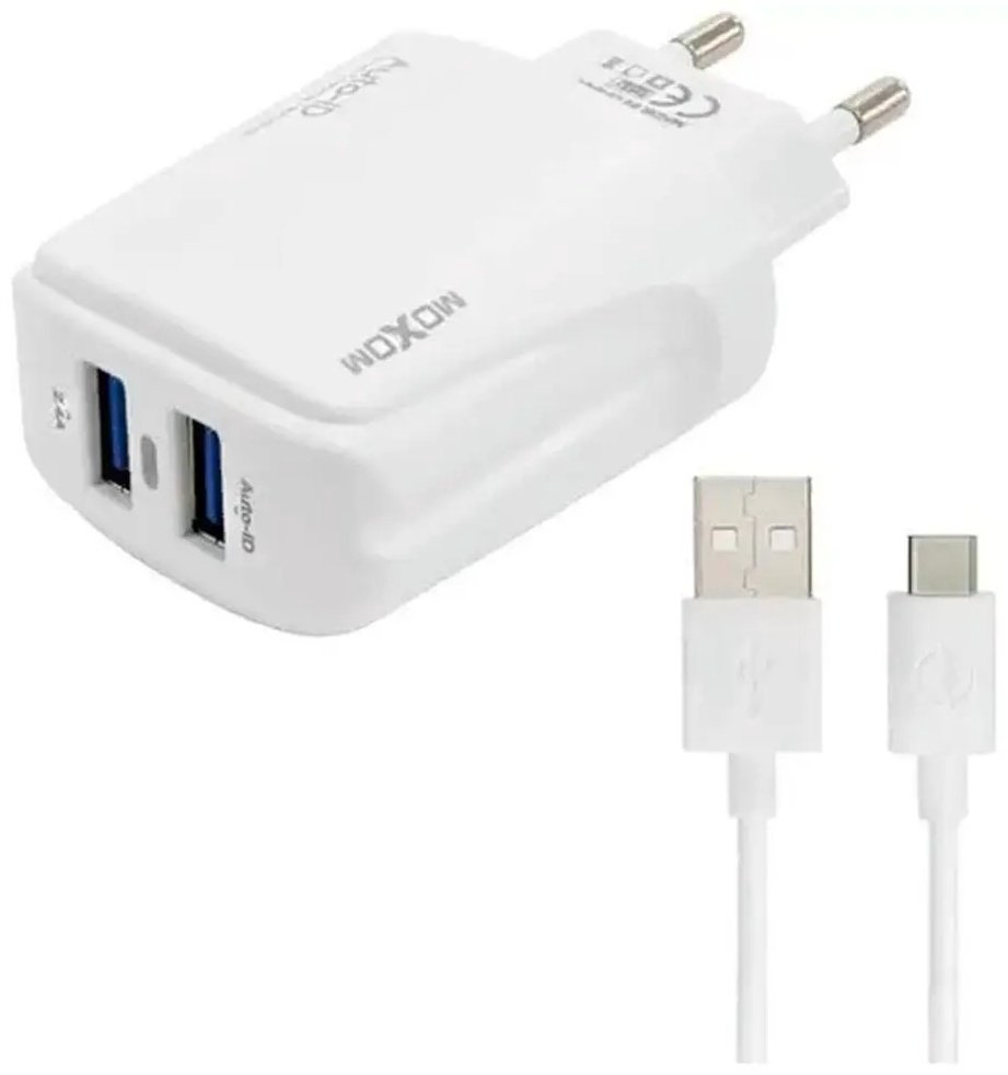 Зарядное устройство Moxom HC-70 белый купить,NaN