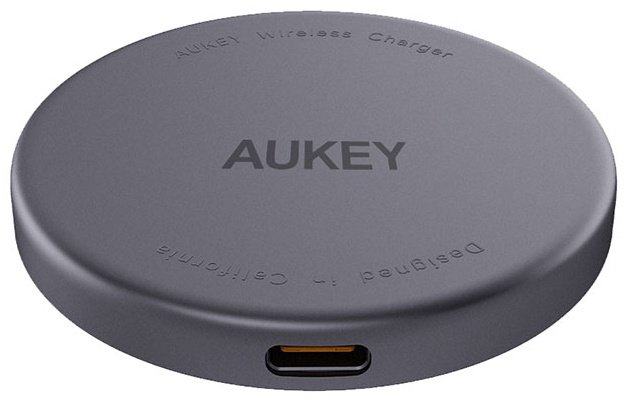 Зарядное устройство Aukey LC-MC10 MagFusion Aura USB Type-C Grey