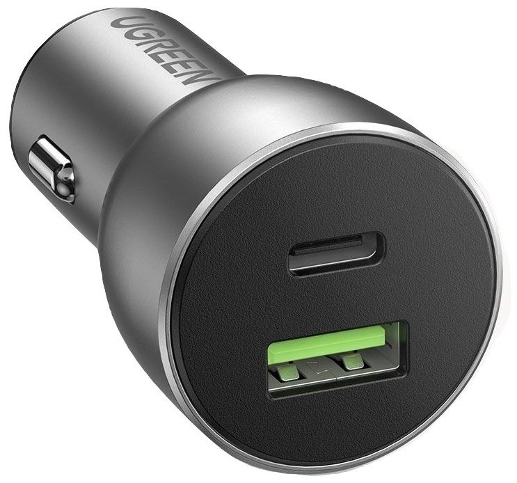 Зарядное устройство Ugreen 60980 серебристый купить,0