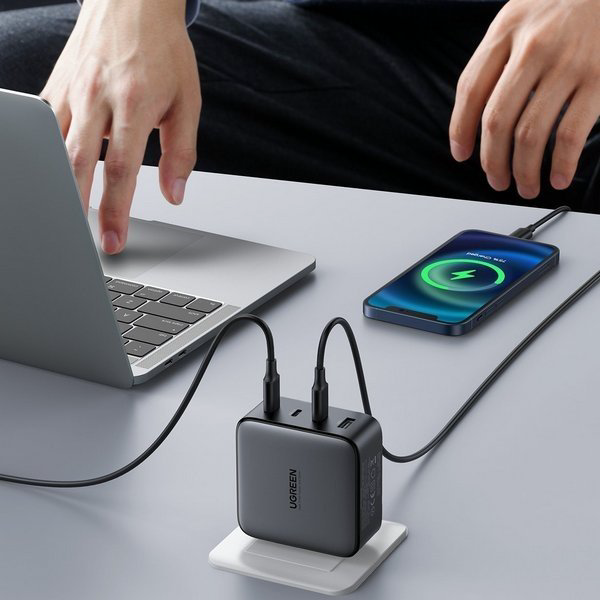 Зарядное устройство Ugreen CD226 40747 USB Type-C, USB черный купить,17601