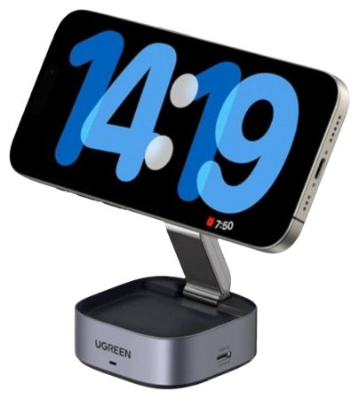 Зарядное устройство Ugreen W526 USB Type-C серый купить,23353