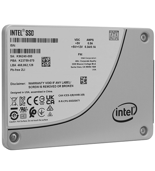 SSD накопитель Intel D3-S4520 Series SSDSC2KB480GZ01 480Gb