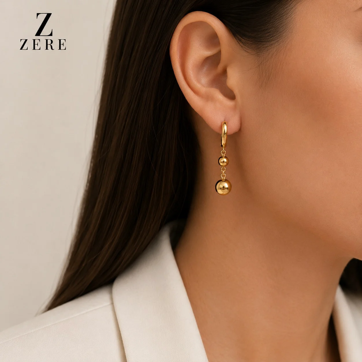 Серьги Zere ZR070524 золото 3.19гр - ForteMarket Серьги Zere ZR070524 золото 3.19гр купить,266650