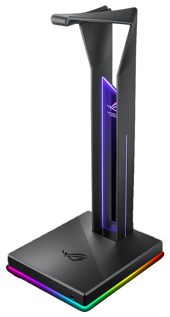 Подставка для наушников Asus ROG THRONE QI 90YH01K0-B2EA00 черная купить,NaN