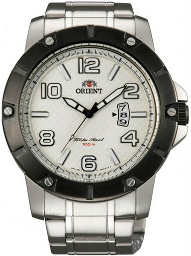 Часы мужские Orient FUNE0003W0 серебристые