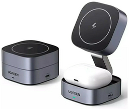 Зарядное устройство Ugreen W526 USB Type-C серый
