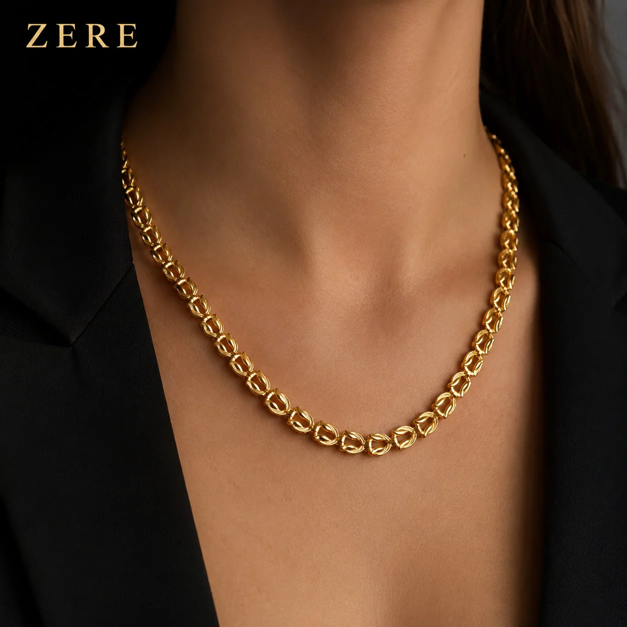 Цепочка Zere ZR070525 золото 7.05гр 50см купить,593750