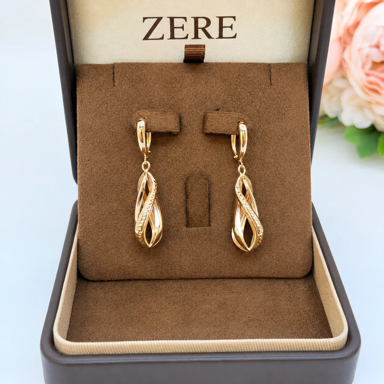 Серьги Zere ZR070523 золото 4.0гр купить,341300