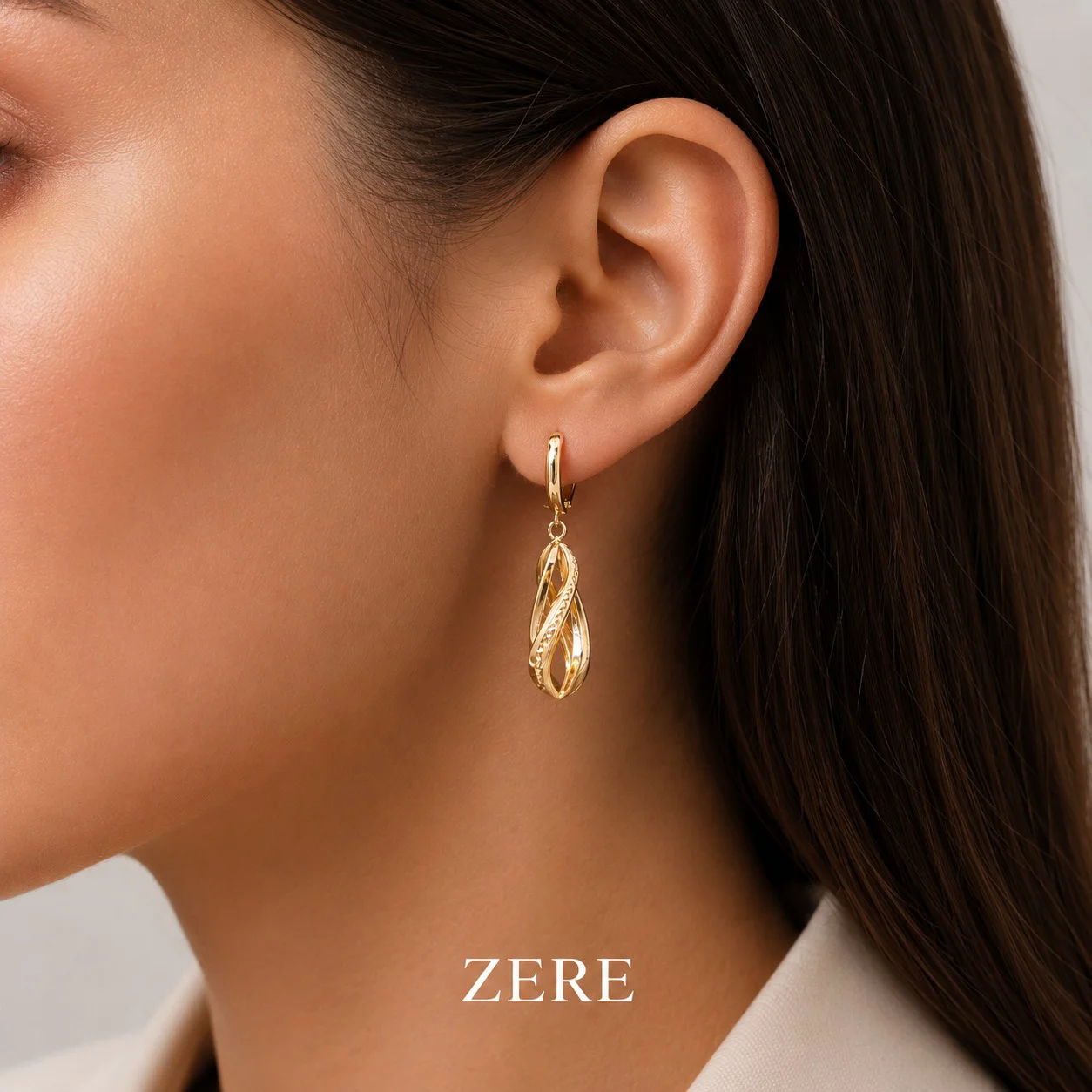 Серьги Zere ZR070523 золото 4.0гр купить,341300