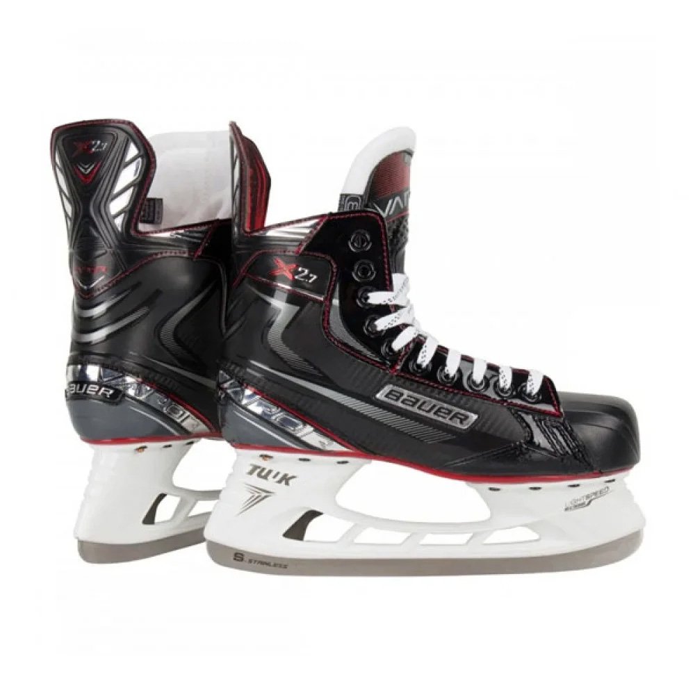 Коньки хоккейные Bauer  Vapor X2.7 Sr 1054765 2E черные 45.5 купить,NaN