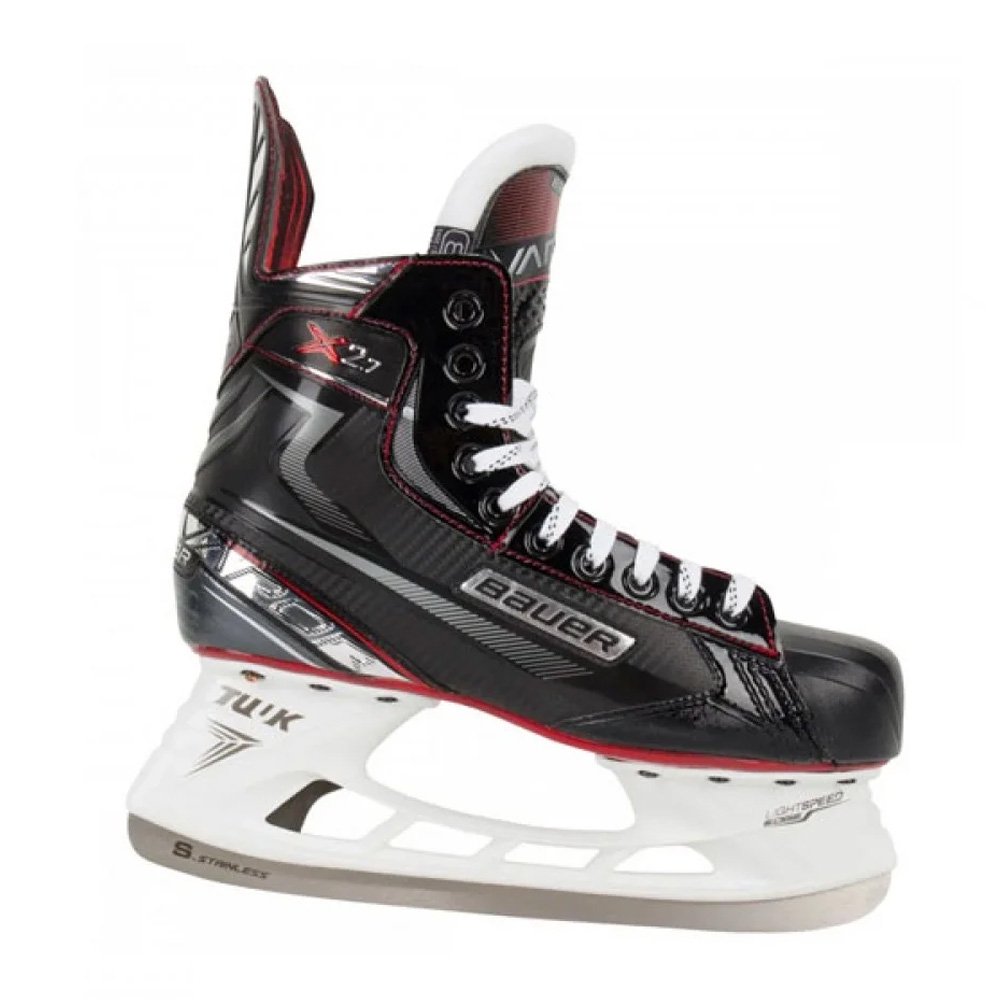 Коньки хоккейные Bauer  Vapor X2.7 Sr 1054765 2E черные 45.5 купить,NaN