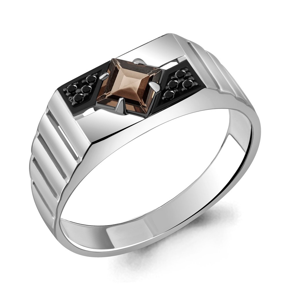 Мужская печатка Aquamarine 6561901Ч.5 20,5р 3,2гр. купить,NaN