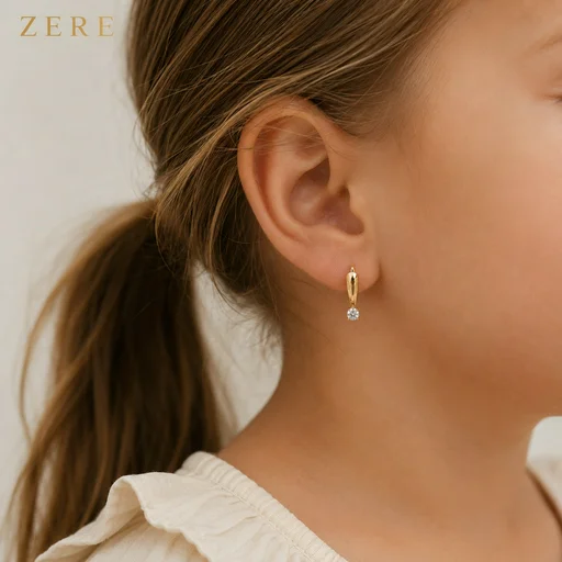 Cерьги Zere ZR070529 золото 1.3гр