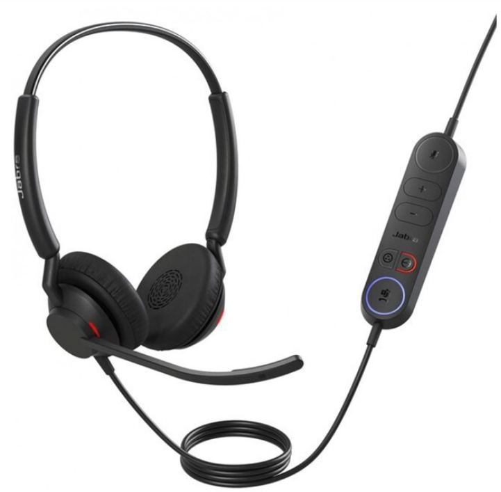 Наушники Jabra Engage 40 Inline Link USB-A MS Stereo 4099-413-279 Black