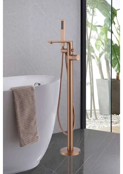 Смеситель Abber Rund AF8715MRG розовое золото матовое купить,791300