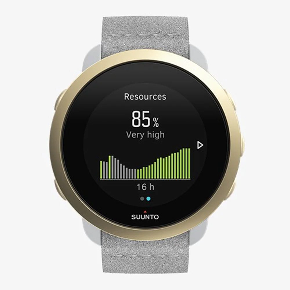 Умные часы Suunto 3 Pebble white light gold SS050599000 grey купить,NaN