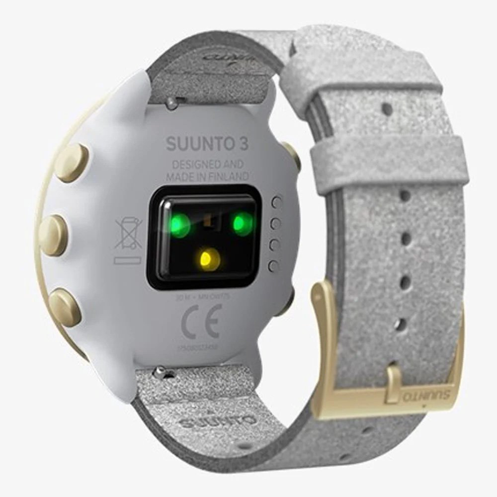 Умные часы Suunto 3 Pebble white light gold SS050599000 grey купить,NaN