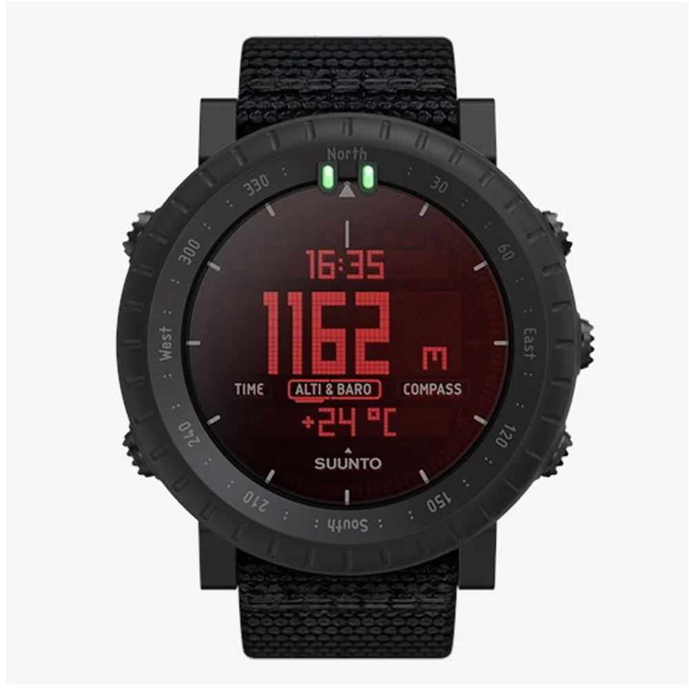 Часы Suunto Core Alpha stealth SS050504000 черные купить,NaN