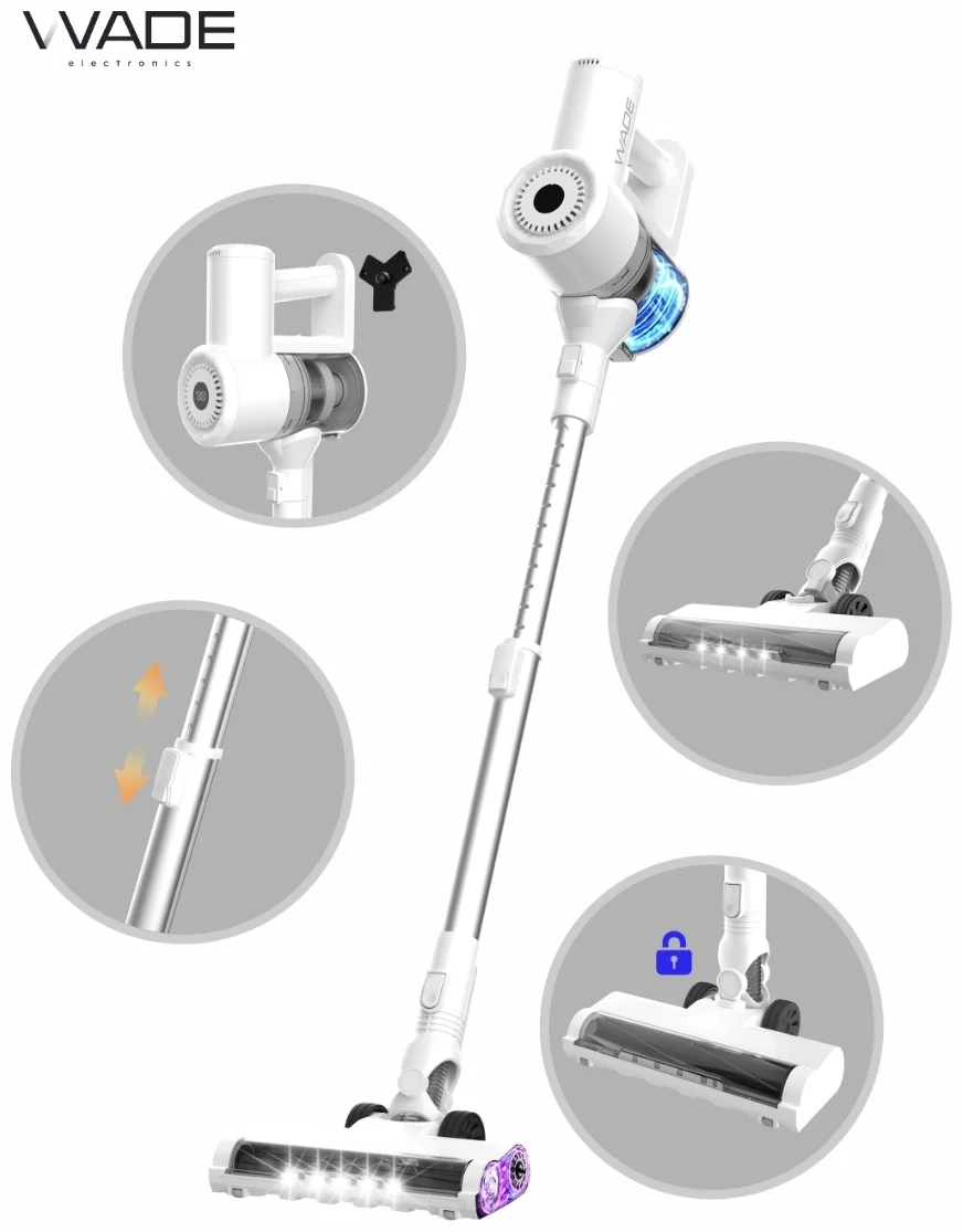 Пылесос Wade SV-01 White - ForteMarket Пылесос Wade SV-01 White купить,0