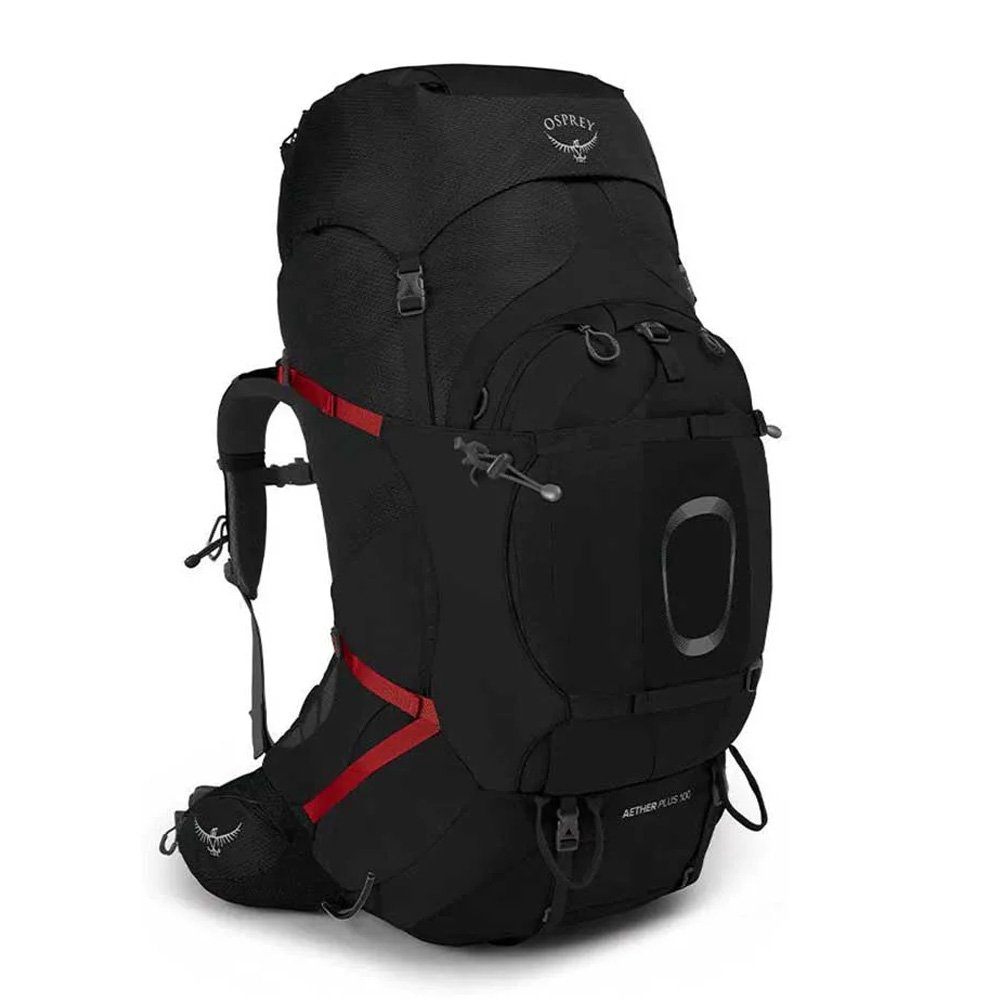 Рюкзак Osprey Aether Plus 100 10002888 S/M черный купить,NaN