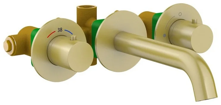 Смеситель Timo Saona 2381/17SM золото матовое купить,NaN