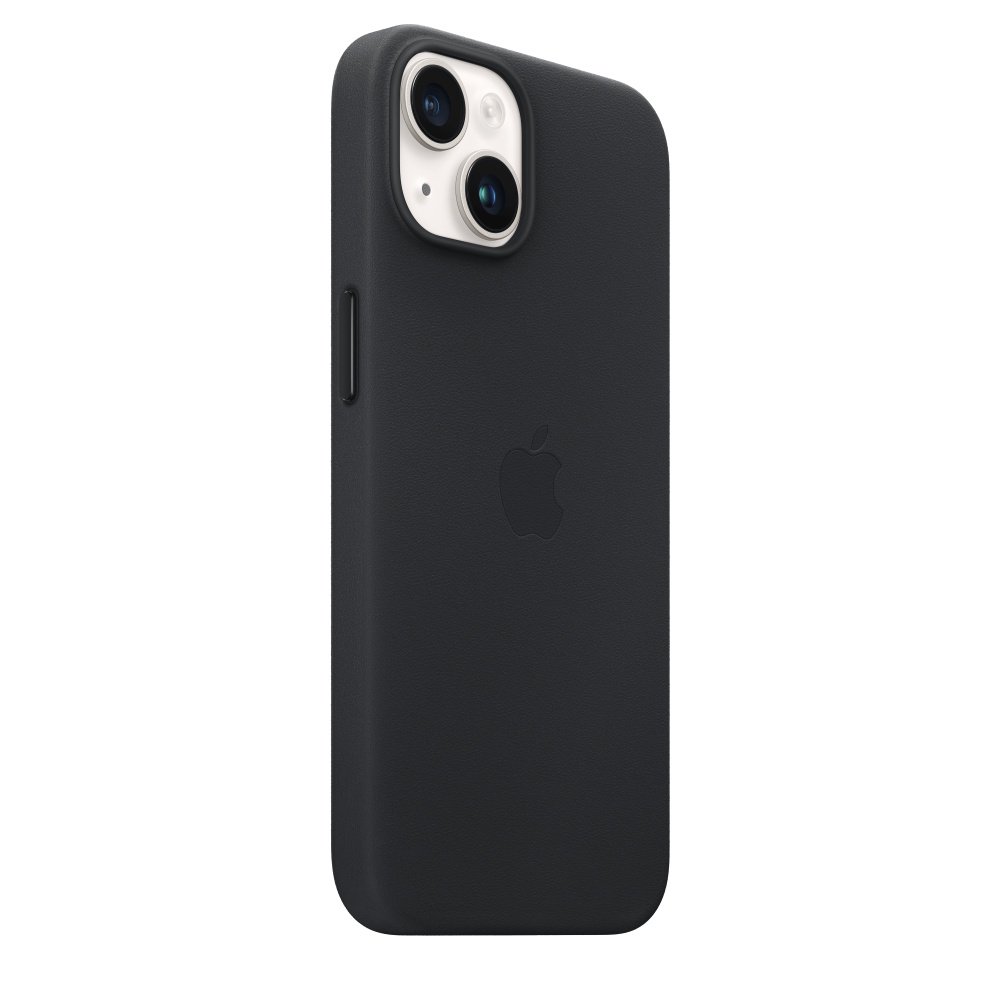 Чехол Apple для iPhone 14 Plus Leather Case with MagSafe MPP93ZM/A черный купить,0