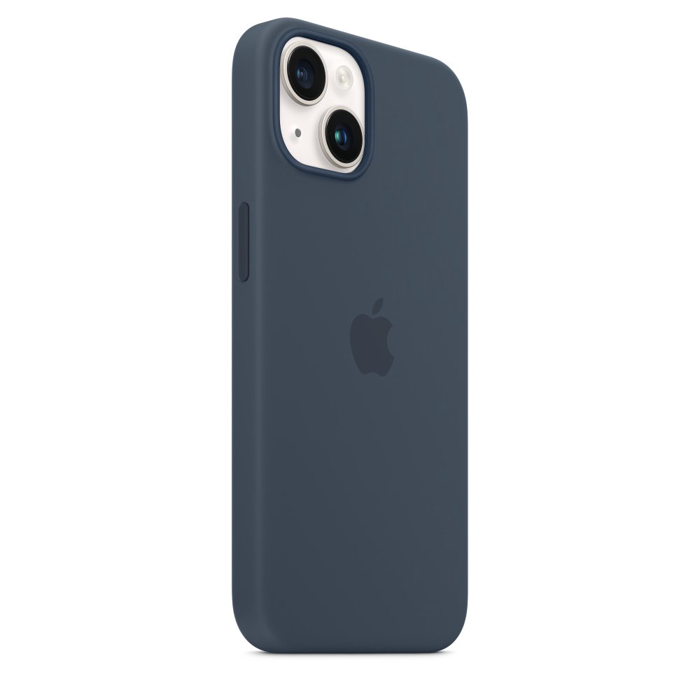 Чехол Apple для iPhone 14 Silicone Case with MagSafe MPRV3ZM/A синий шторм купить,NaN
