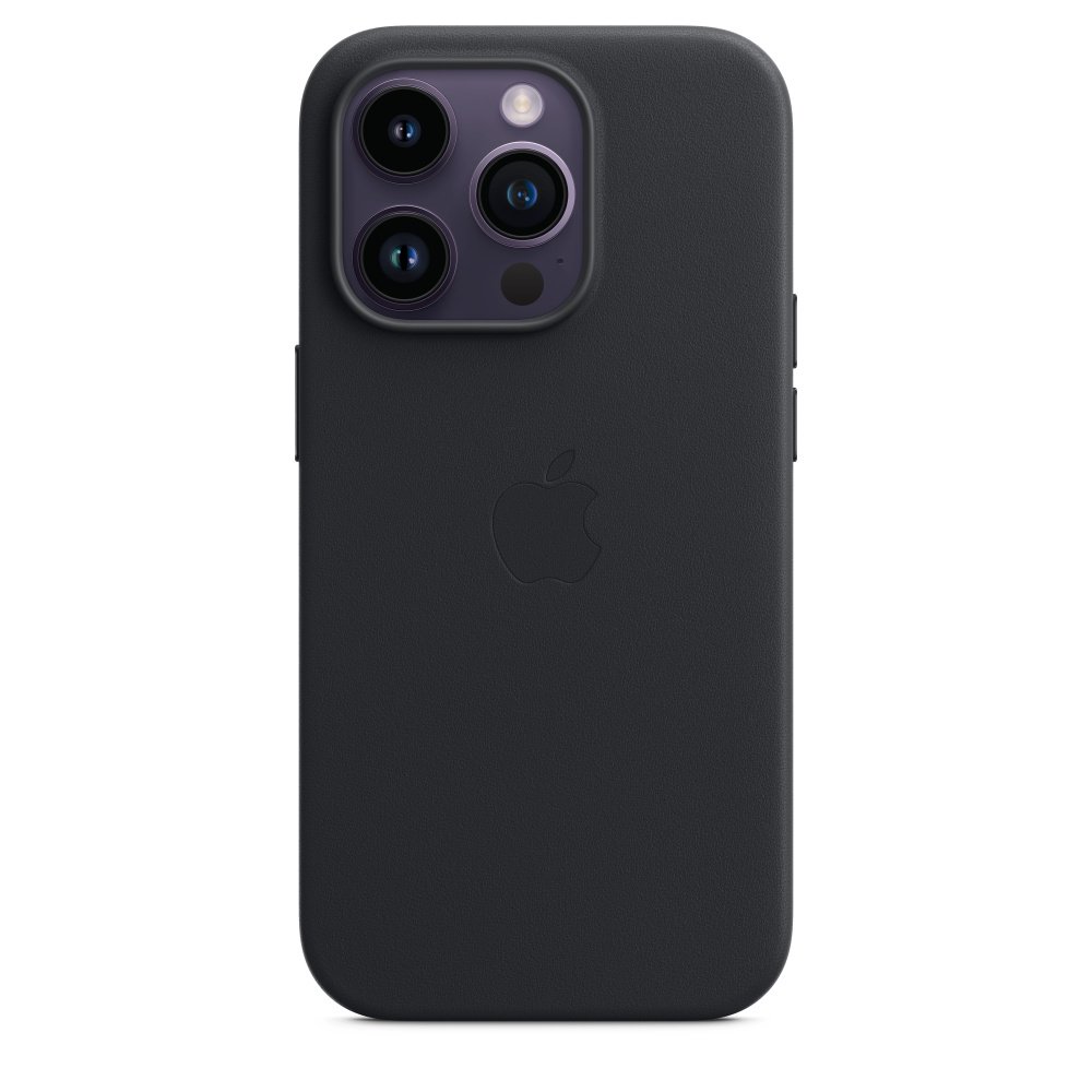 Чехол Apple для iPhone 14 Pro Leather Case with MagSafe MPPG3ZM/A темная ночь купить,NaN