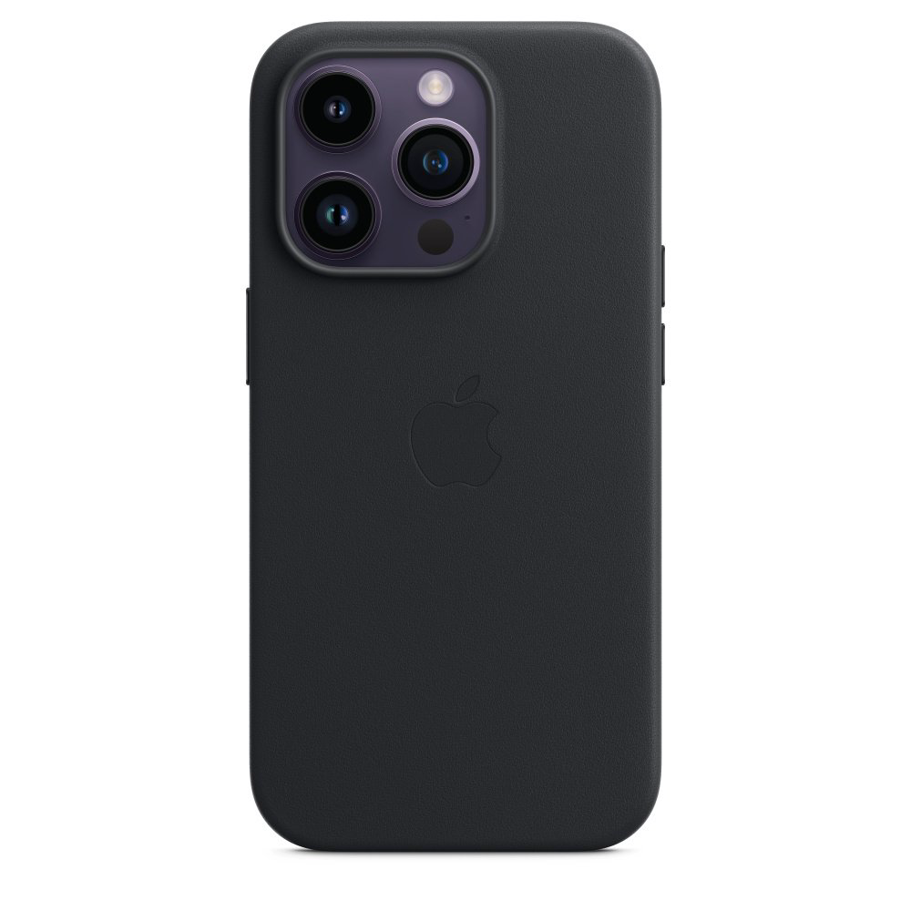 Чехол Apple для iPhone 14 Pro Leather Case with MagSafe MPPG3ZM/A темная ночь купить,NaN