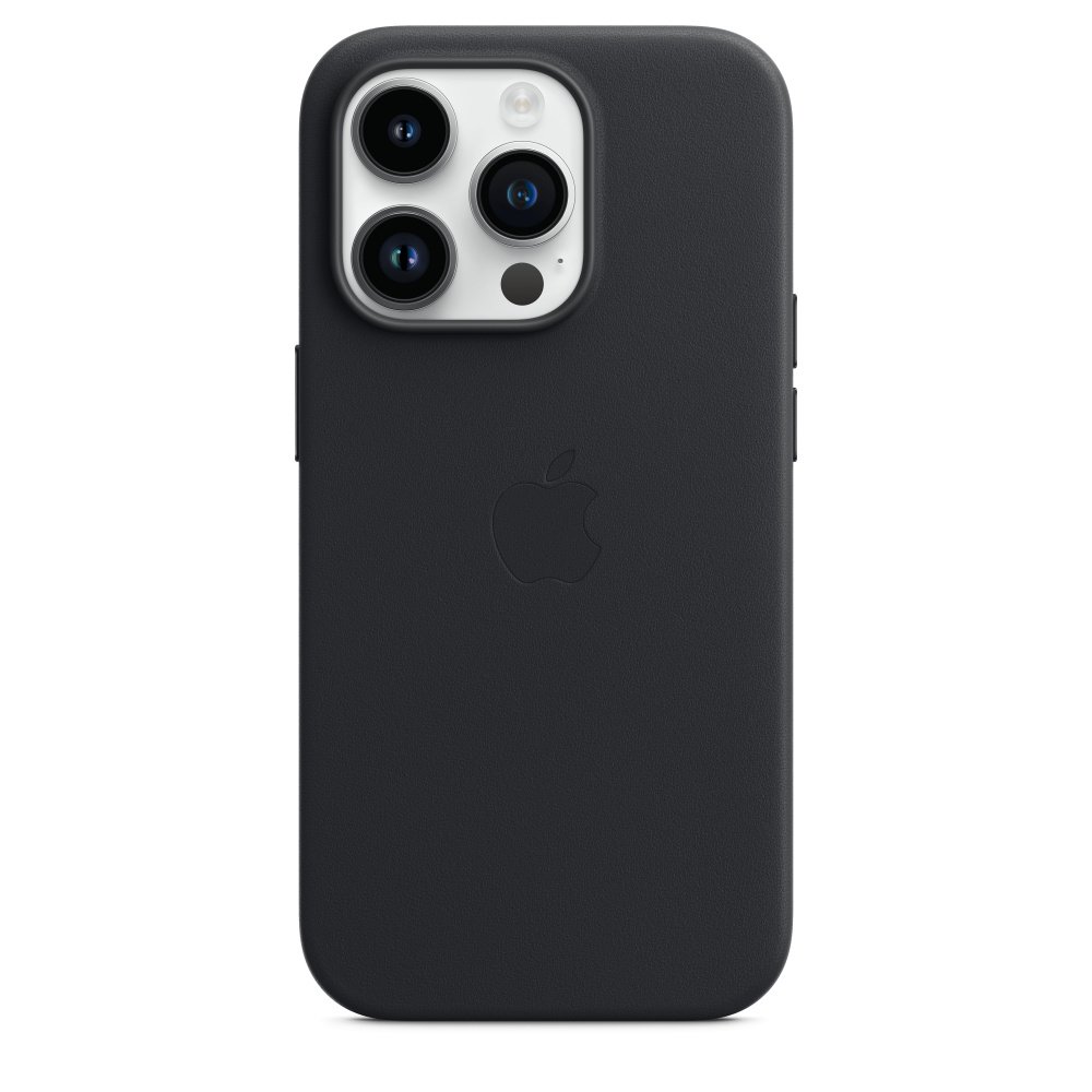 Чехол Apple для iPhone 14 Pro Leather Case with MagSafe MPPG3ZM/A темная ночь купить,NaN