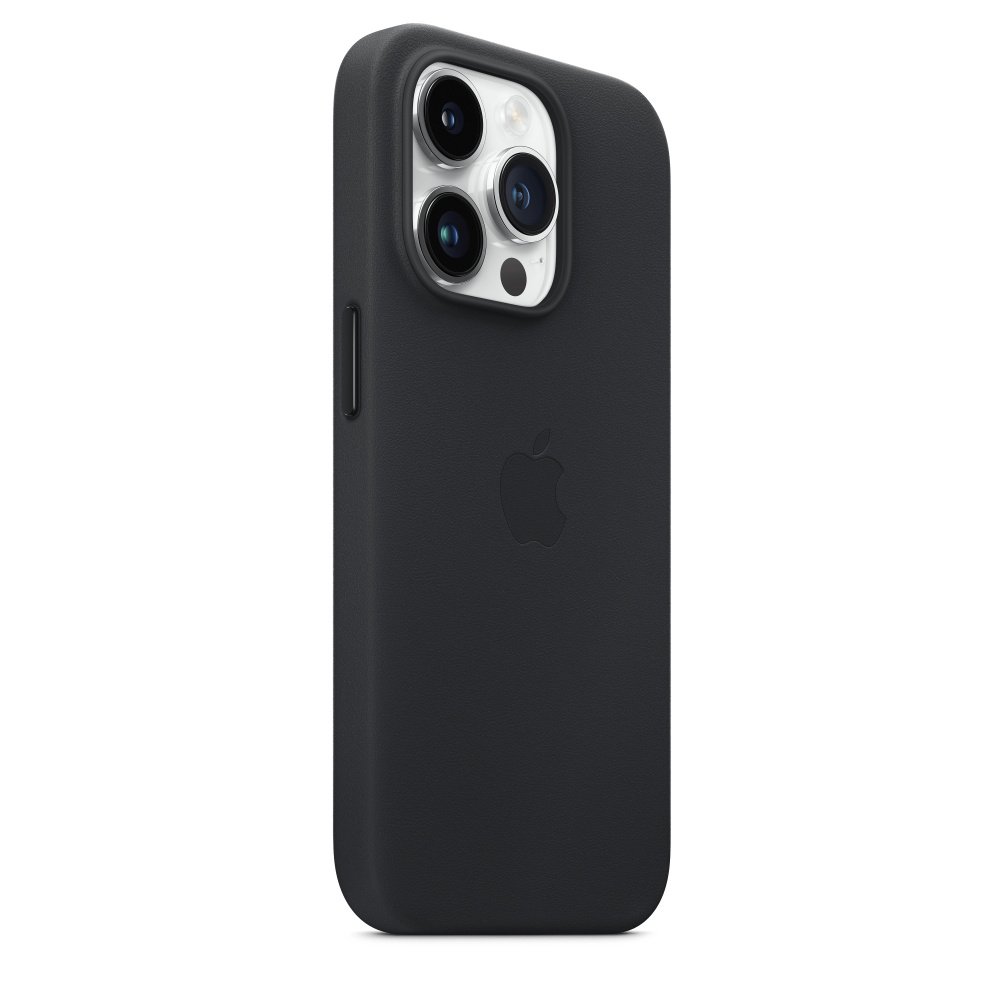 Чехол Apple для iPhone 14 Pro Leather Case with MagSafe MPPG3ZM/A темная ночь купить,NaN
