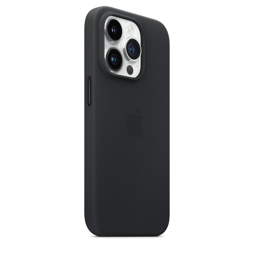 Чехол Apple для iPhone 14 Pro Leather Case with MagSafe MPPG3ZM/A темная ночь купить,NaN