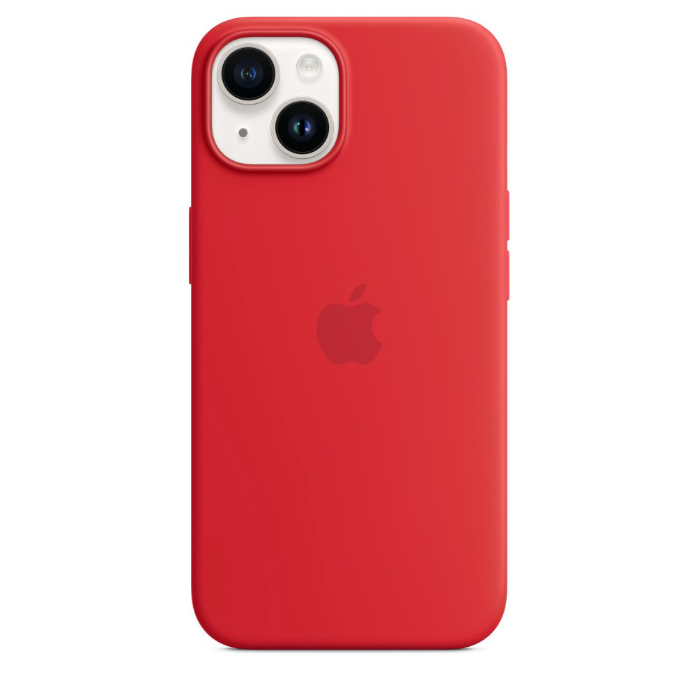 Чехол Apple для iPhone 14 Silicone Case with MagSafe MPRW3ZM/A красный купить,NaN
